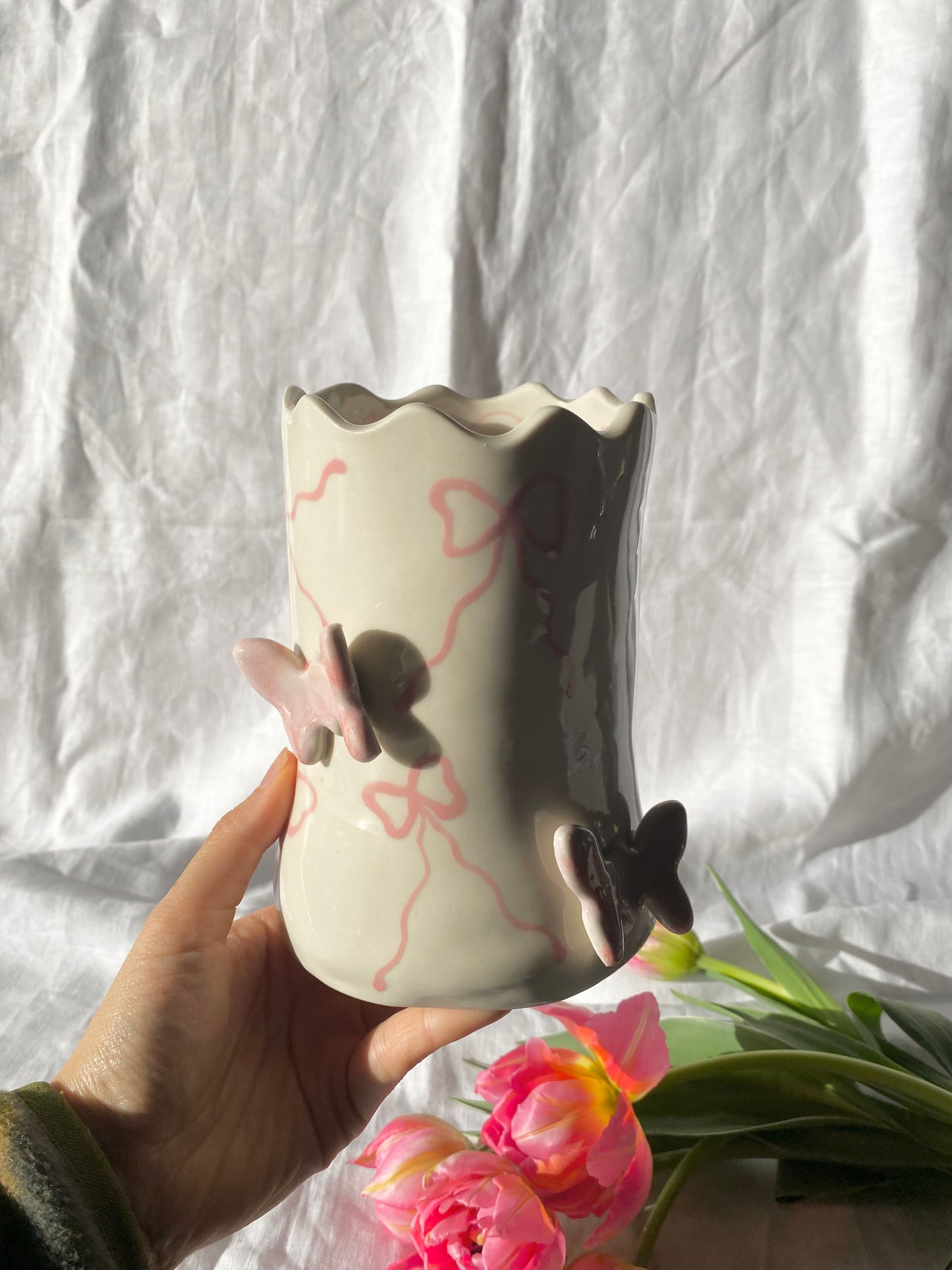 Butterflies Vase 🦋