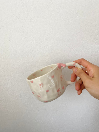 Be my Valentines 💗 Matcha bowl and mug set 🍵