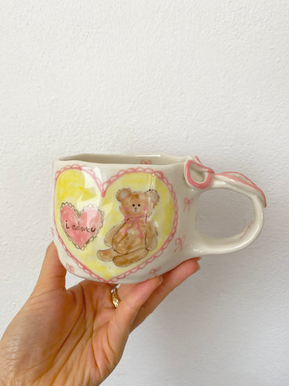 i adore u 💗 Honey bear mug 🧸