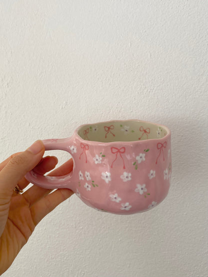 Pink Pink mug & saucer set 🎀